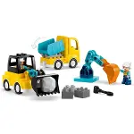 10475 Lego Duplo 3ü1 arada İnşaat Araçları 22 parça +2 yaş-2