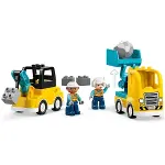10475 Lego Duplo 3ü1 arada İnşaat Araçları 22 parça +2 yaş-3