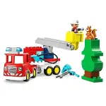 10473 Lego Duplo Hortumlu İtfaiye Aracı ve İtfaiyeci 28 parça +2 yaş-2