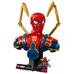 76326 Marvel Iron Örümcek Adam Büstü 379 parça +18 yaş-3