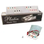 1010211 Platin Plastik Okey Takımı -Starokey-1
