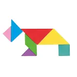 03 569 Ahşap Manyetik Tangram -Pilsan Oyuncak-2