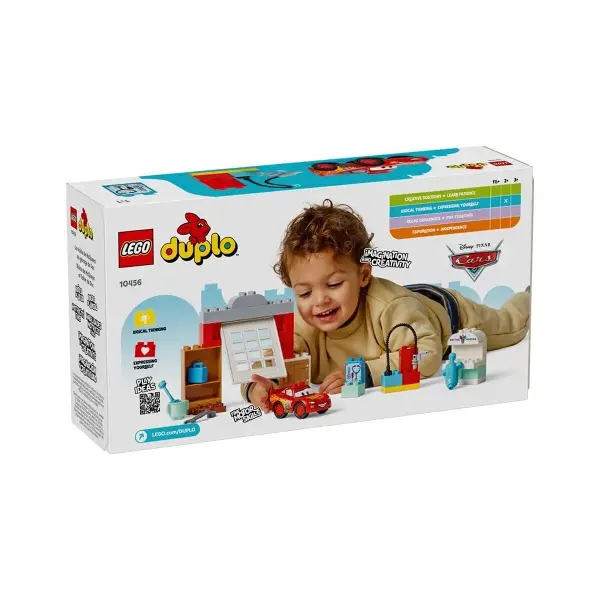 10456 Lego Duplo McQueen'in Doc'un Garajını Ziyareti 35 parça +2 yaş