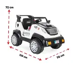 05 234 Fantastik 12V Uzaktan Kumandalı Akülü Araba Beyaz -Pilsan-2