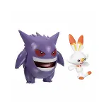 POK PKW2548 Pokemon Battle 2li Figür - Gengar Scorbunny-2