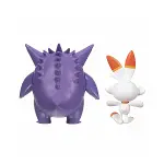POK PKW2548 Pokemon Battle 2li Figür - Gengar Scorbunny-3
