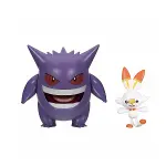 POK PKW2548 Pokemon Battle 2li Figür - Gengar Scorbunny-1