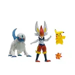 POK PKW2979 Pokemon Battle Aksiyon Figür ve Figür 4lü set-2