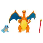 POK PKW2283 Pokemon Battle 2li Figür - Squirtle Charmander-1