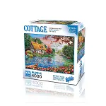 23509 PUZZLE 4000 CATTAGE BY THE RİVER-3