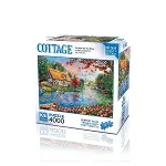 23509 PUZZLE 4000 CATTAGE BY THE RİVER-1