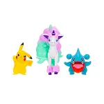 POK 95155-F Pokemon Battle 3lü Figür Seti Asorti-1