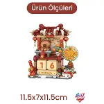 LZ4813 LOZ YENİ YIL TAKVİMİ 631 PARÇA BLOCK-2