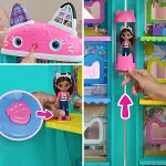 S00008891 SUN-SPM-FİGÜR OYUN SET GABBY S DOLLHOUSE DELUXE BEBK EVİ SES IŞIK GABB-5