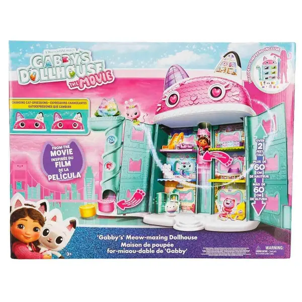S00008876 SUN-SPM-FİGÜR OYUN SET GABBY S DOLLHOUSE SEVİMLİ BEBK EVİ GABBY