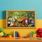 31504 FOREST ANIMALS 100 PARÇA PUZZLE-3