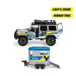 203717007038 Police Horse Trailer-4