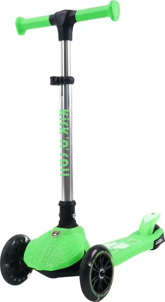 L5JELLY-G LAMBORGHİNİ LİSANSLI PARILTI IŞIKLI SCOOTER YEŞİL