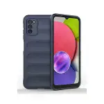 Samsung Galaxy A03s Kılıf Optimum Silikon - Lacivert-1