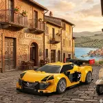 C51094W CADA RENAULT SPORT RS 0101 294 PARÇA BLOCK OYUNCAK-2