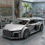 C57012W CADA AUDİ R8 536 PARÇA BLOCK OYUNCAK-3