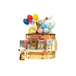 P881201 PANLOS TEDDY BEAR KOLEKSİYONU DONDURMA DÜNYASI 354 PARÇA BLOCK OYUNCAK-1