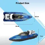 SIL 20606 Exost Aqua Lights Uzaktan Kumandalı Sürat Teknesi-2