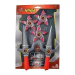 108042588 NEXT NİNJA KNİVES AND STARS RED-5