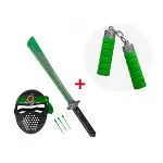 108042238 NEXT NİNJA SWORD AND MASK GREEN-2