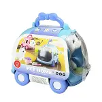 JND-6801 Taşıma Araba Çantalı Hareketli Pilli Kedi Set -Vardem Oyuncak-1