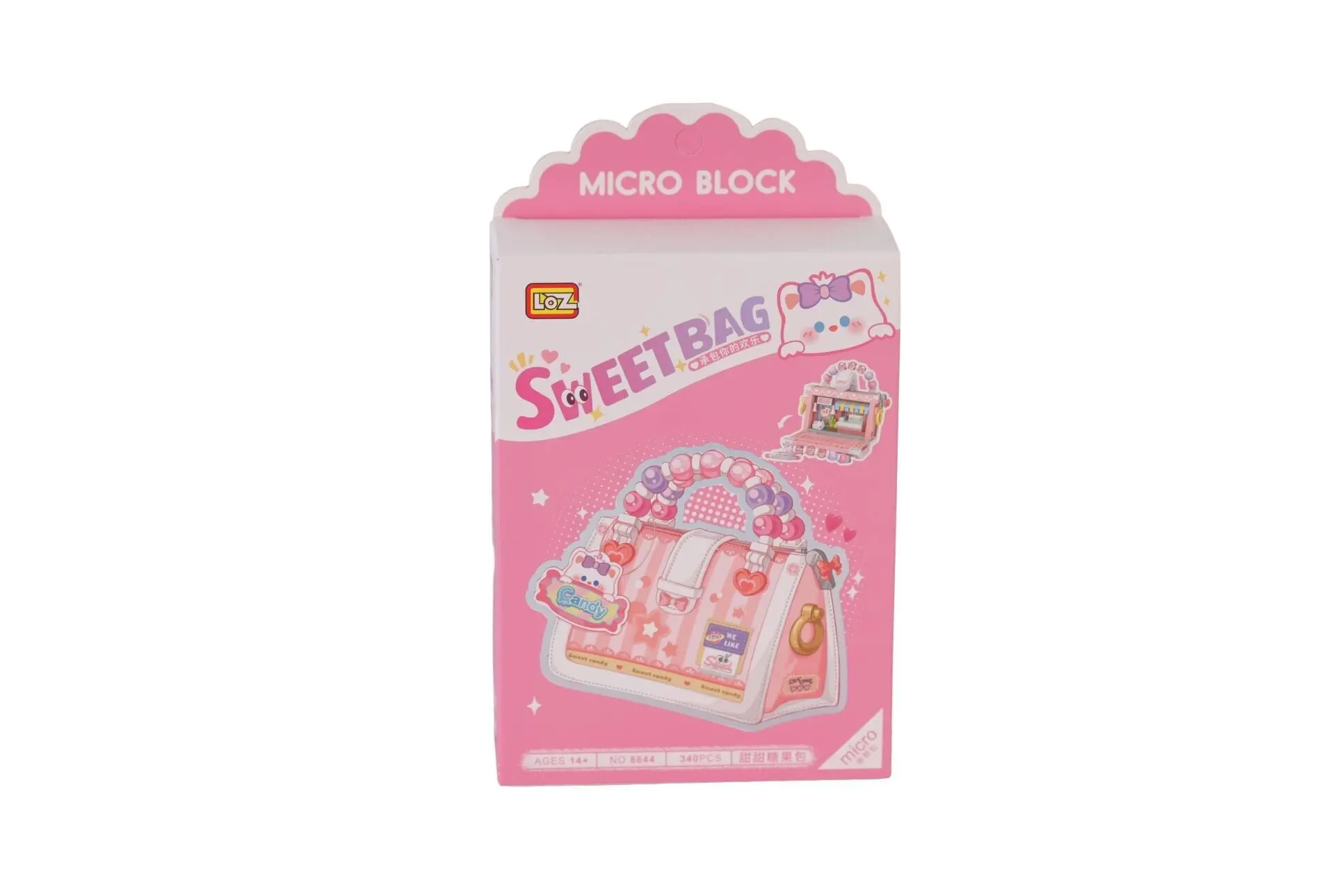 LZ-8844 LOZ ŞEKER ÇANTASI 340 PARÇA BLOCK OYUNCAK