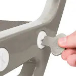 7243 Merdiven Klozet Adaptörü Stone Gri -Dolu Oyuncak-7