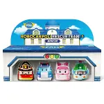 POLI MRT-760 Robocar Poli Mini Kasabanın Kurtarma Araçları 4lü Set-1