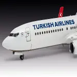63772 Revell - Turkish Airlines Boeing 737-800 1:144 Maket Kiti-2