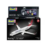 63772 Revell - Turkish Airlines Boeing 737-800 1:144 Maket Kiti-6