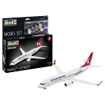 63772 Revell - Turkish Airlines Boeing 737-800 1:144 Maket Kiti-1
