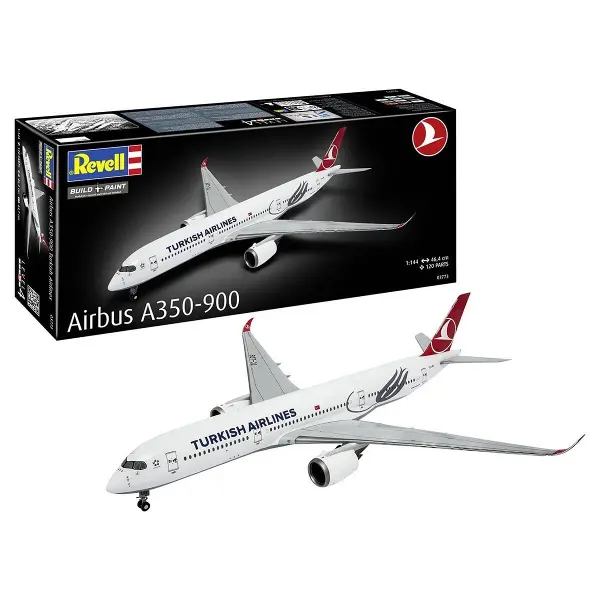 3773 Revell - Turkish Airlines Airbus A350-900 Maket Kiti