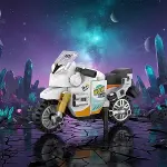 LZ-8624 LOZ MOTORSİKLET 120 PARÇA BLOCK OYUNCAK MİNİ POŞET-3