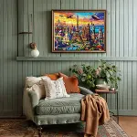 20854 PUZZLE 1000 One World City-3