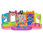 69755 SUN-SPM-FİGÜR OYUN SET GABBY S DOLLHOUSE ÇATI KATI PATEN PARTİSİ-2