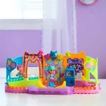 69755 SUN-SPM-FİGÜR OYUN SET GABBY S DOLLHOUSE ÇATI KATI PATEN PARTİSİ-7
