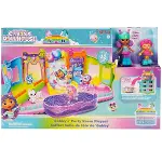 69755 SUN-SPM-FİGÜR OYUN SET GABBY S DOLLHOUSE ÇATI KATI PATEN PARTİSİ-8