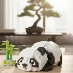 LZ-8804 LOZ DİNLENEN PANDA 340 PARÇA BLOCK OYUNCAK-4