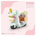 LZ8614 LOZ Sevimli Motor Blok Seti Mini Poşet-3