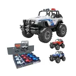 XFG-989-107 -Vardem Çek Bırak Üstü Açık Bigfoot Off-Road Polis Jeep-4