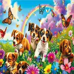 31754 PLAYING PUPPIES 50 PARÇA PUZZLE-2