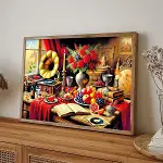 20846 PUZZLE 1000 Silent Melody on a Baroque Table-3