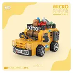 LZ8621 LOZ Araba Blok Seti Mini Poşet -Vagon life-1