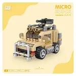 LZ8617 LOZ Tank Blok Seti Mini Poşet- Vagon life-3
