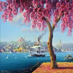 20744 PUZZLE 1000 HAGLA SOPHİA AND FERRY-2